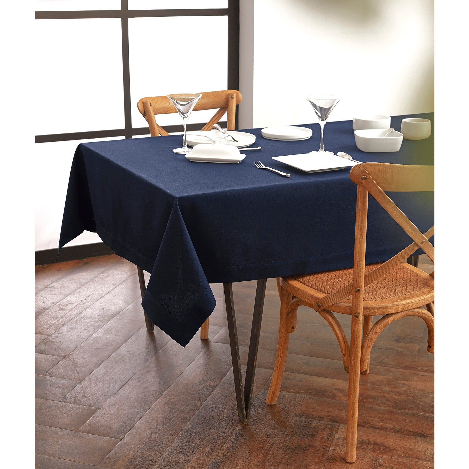 Dru Cotton Linen Tablecloth
