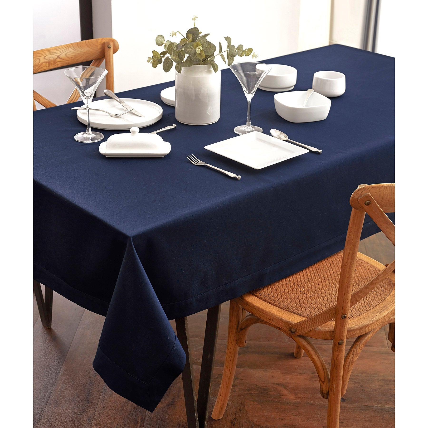 Dru Cotton Linen Tablecloth