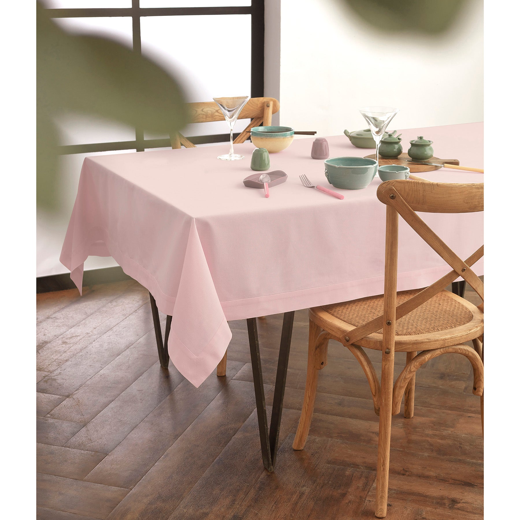 Dru Cotton Linen Tablecloth
