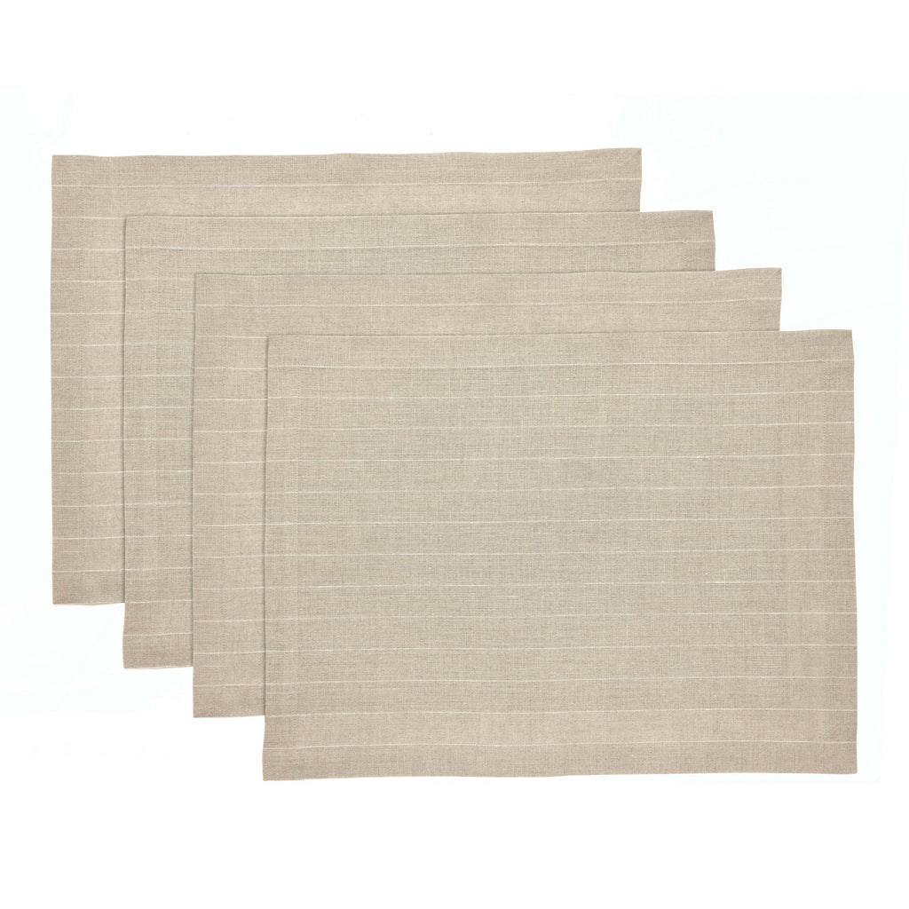 Pinstripe Placemats, Set of 4