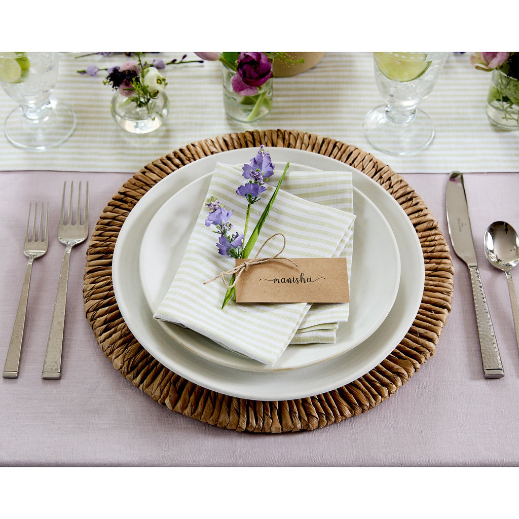 Narrow Stripe Napkins, Set of 4