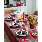 Madras Holiday Plaid Tablecloth