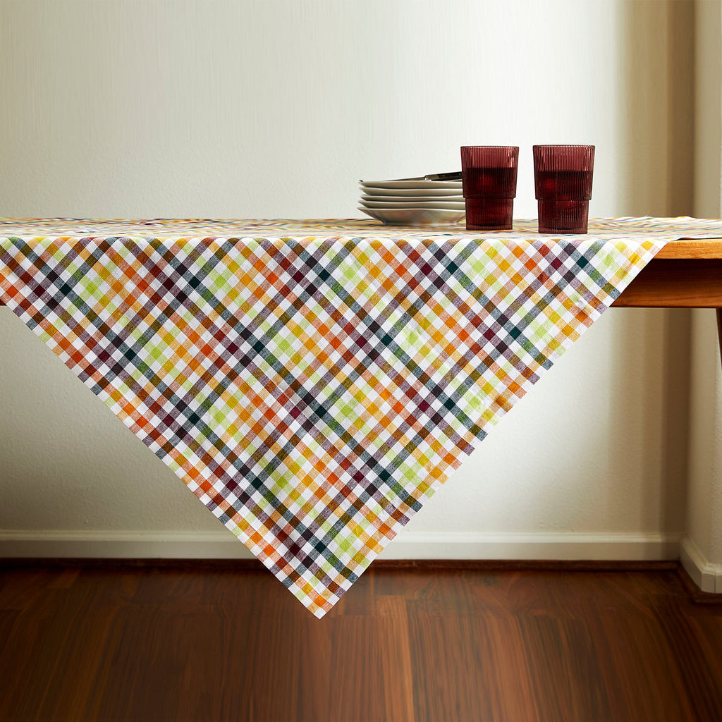 Gingham Table Throw