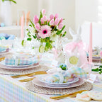 Gingham Table Throw