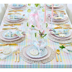 Gingham Table Throw