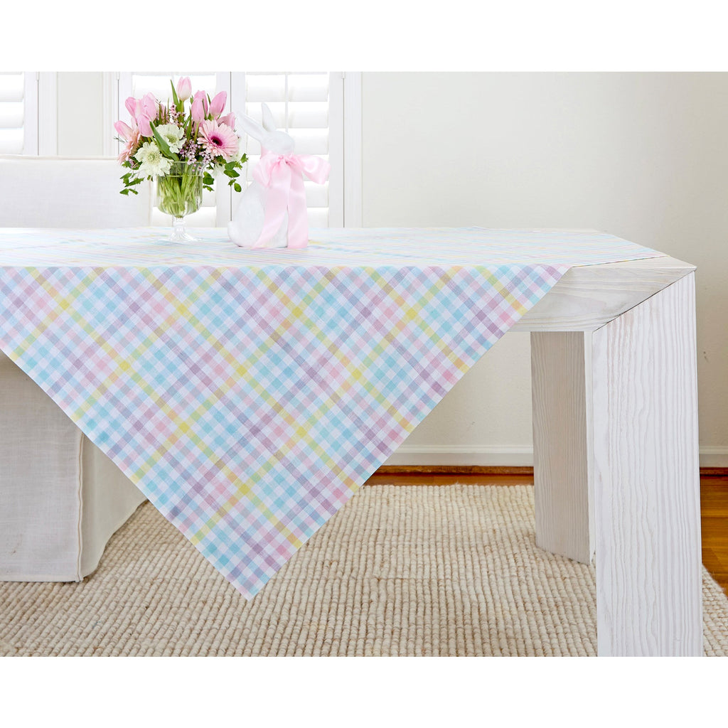 Gingham Table Throw