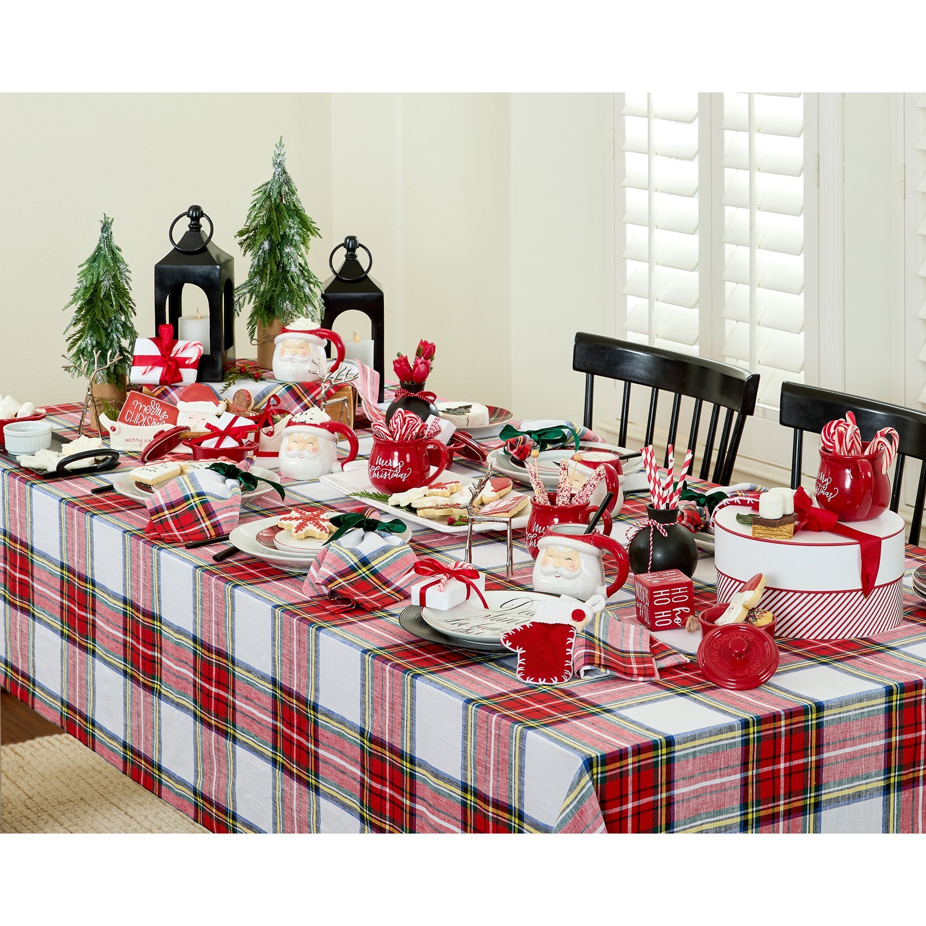 Stewart Plaid Tablecloth