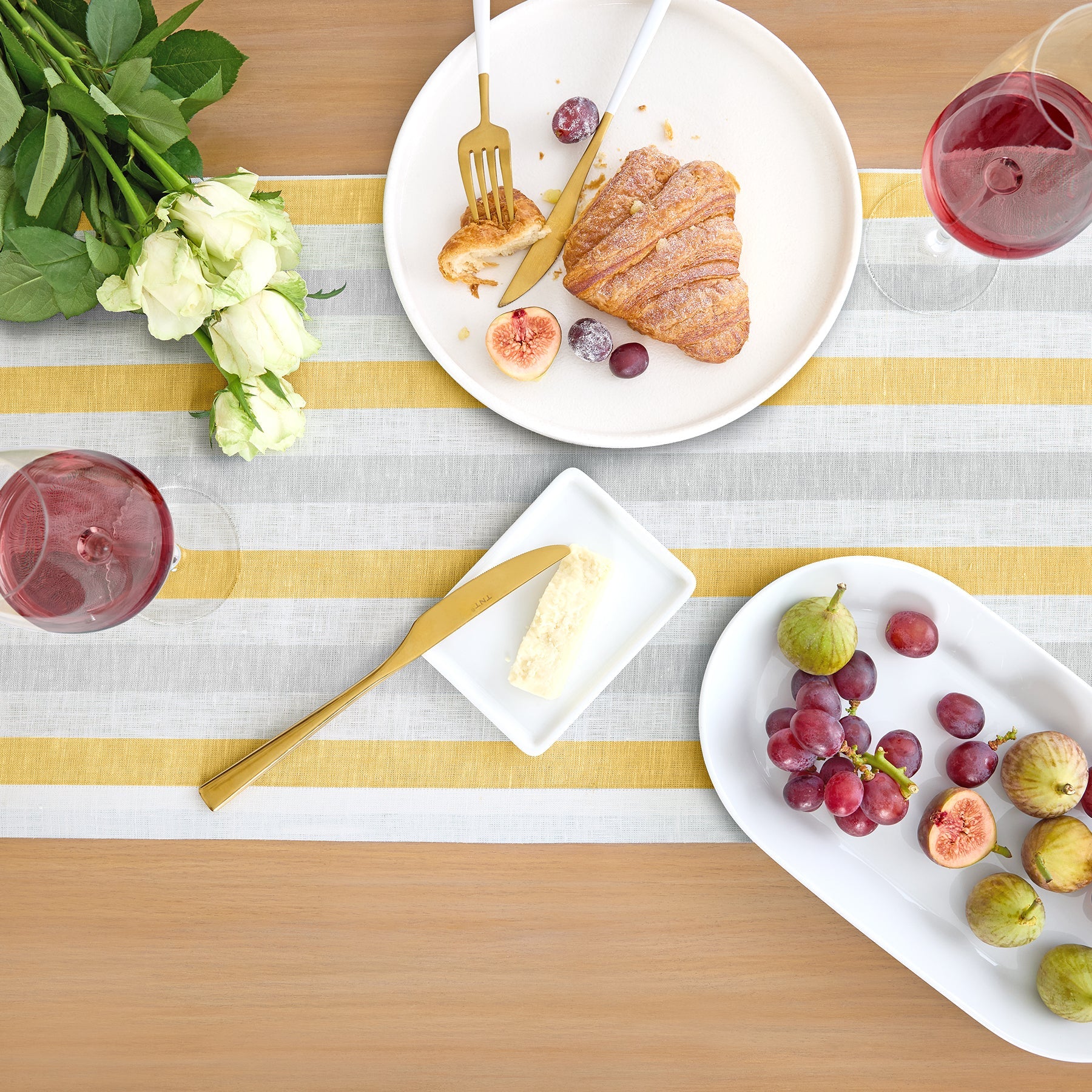 Sorrento Stripe Table Runner