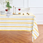 Sorrento Stripe Tablecloth