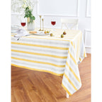 Sorrento Stripe Tablecloth
