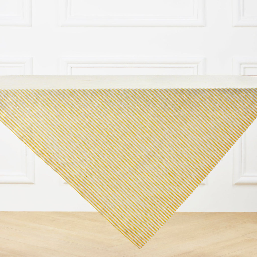 Narrow Stripe Table Throw