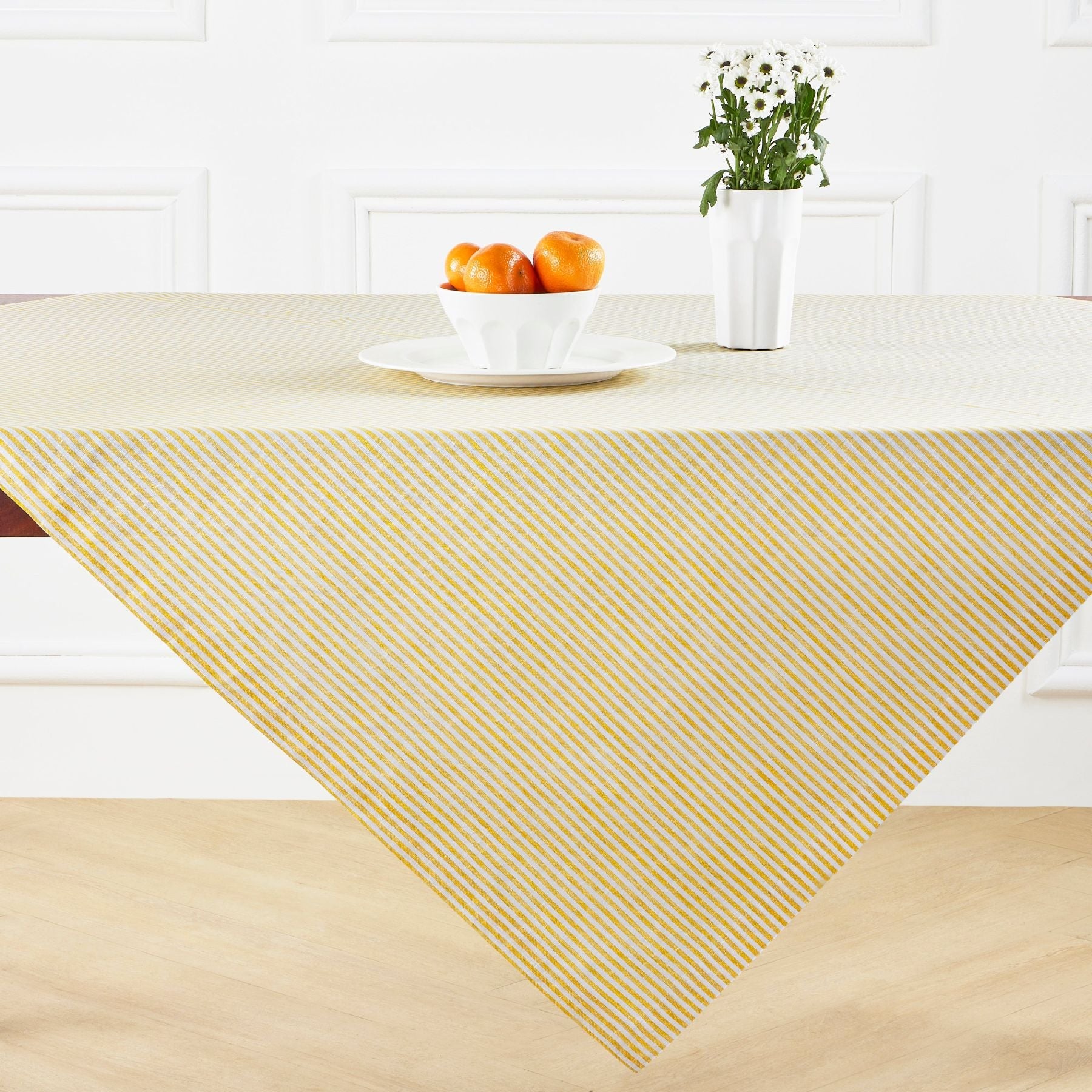 Narrow Stripe Table Throw