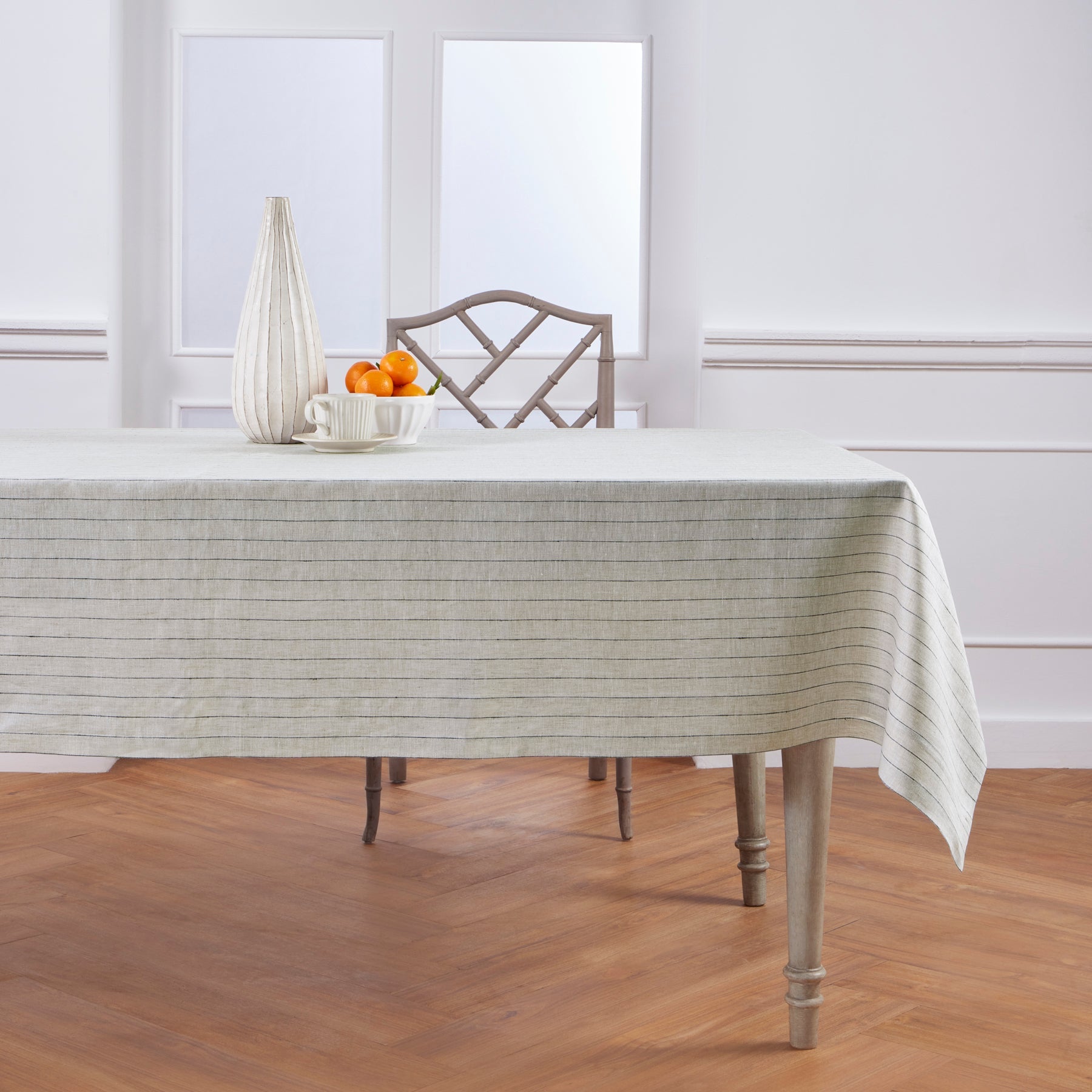 Pinstripe Tablecloth