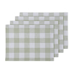 Buffalo Check Placemats, Set of 4