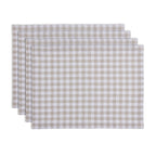 Gingham Placemats, Set of 4