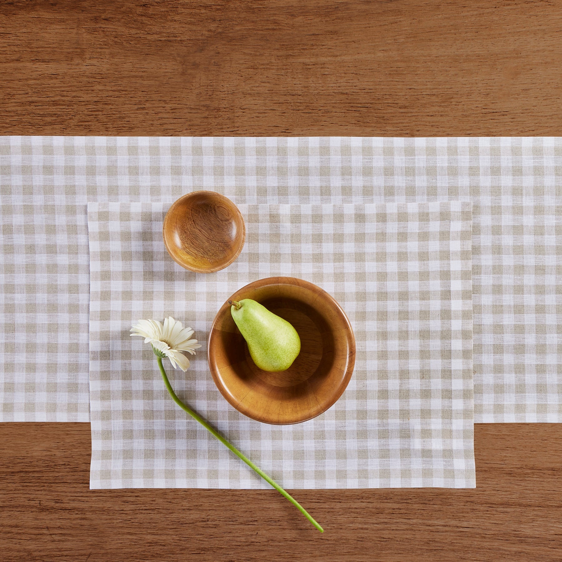 Gingham Placemats, Set of 4