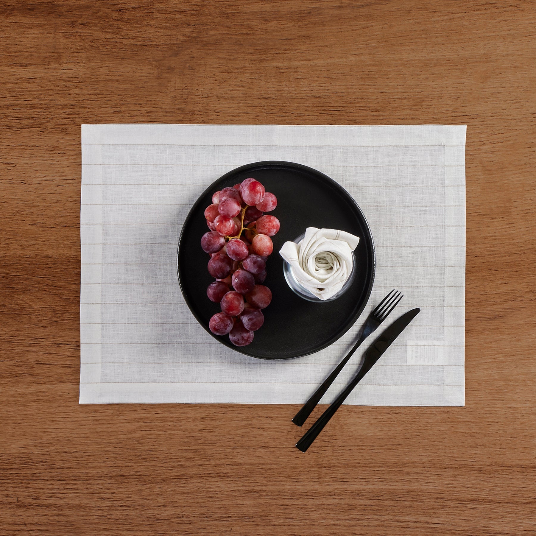 Pinstripe Placemats, Set of 4