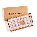 Windowpane Table Throw