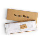 Linen Double Hemstitch Placemats, Set of 4