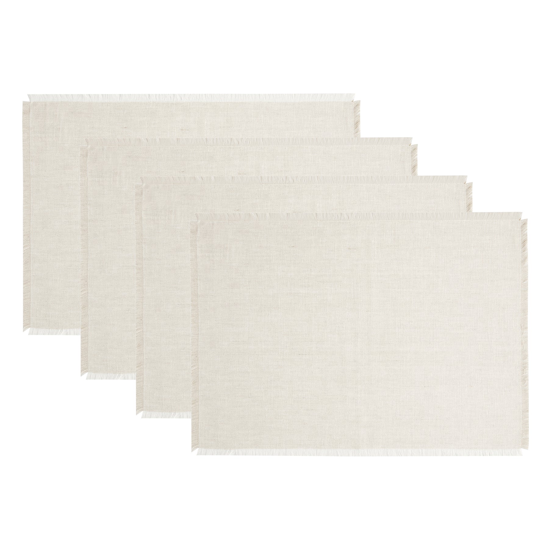Fringe Placemats, Set of 4