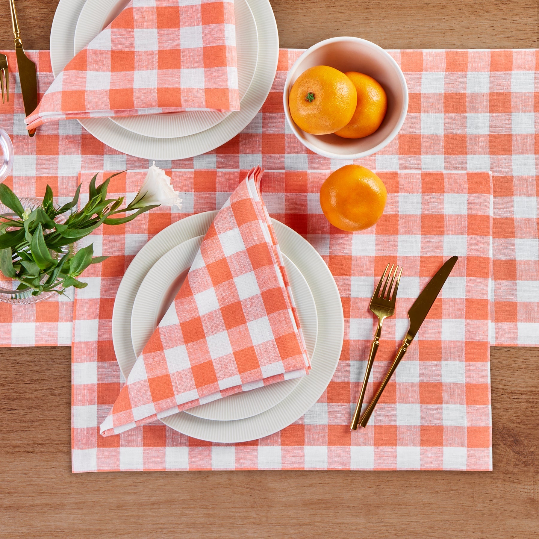 Morgan Check Placemats, Set of 4