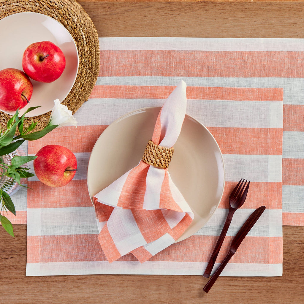 Cabana Stripe Placemats, Set of 4