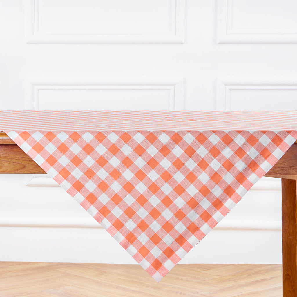 Morgan Check Table Throw