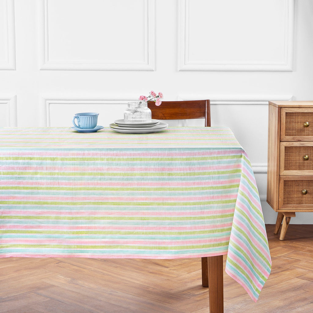 Palm Beach Stripe Tablecloth