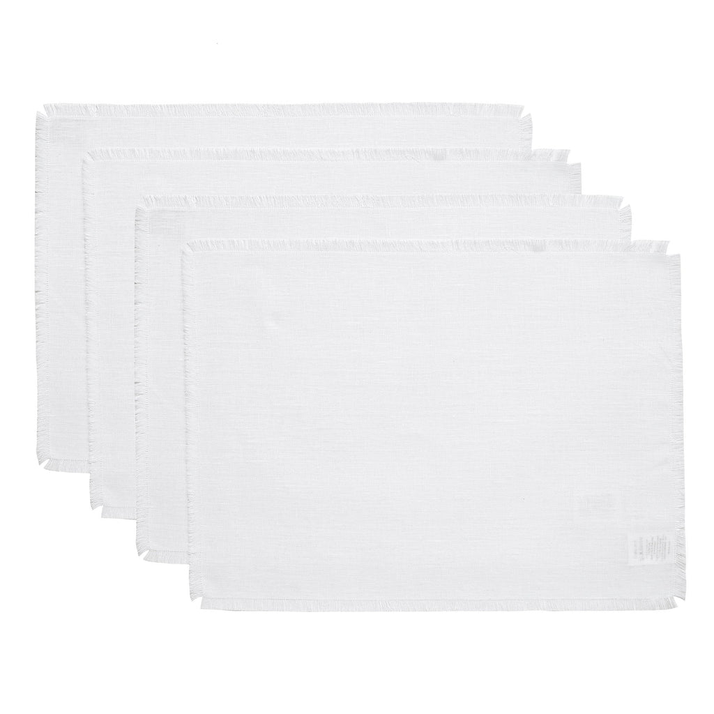 Fringe Placemats, Set of 4