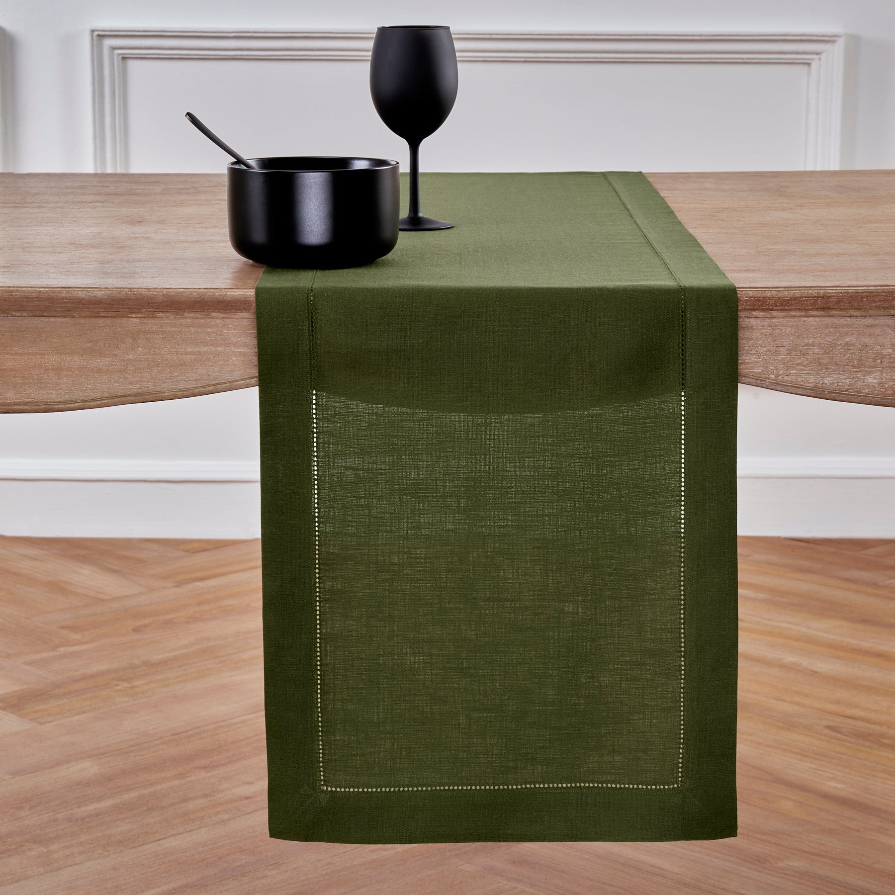 Classic Hemstitch Table Runner