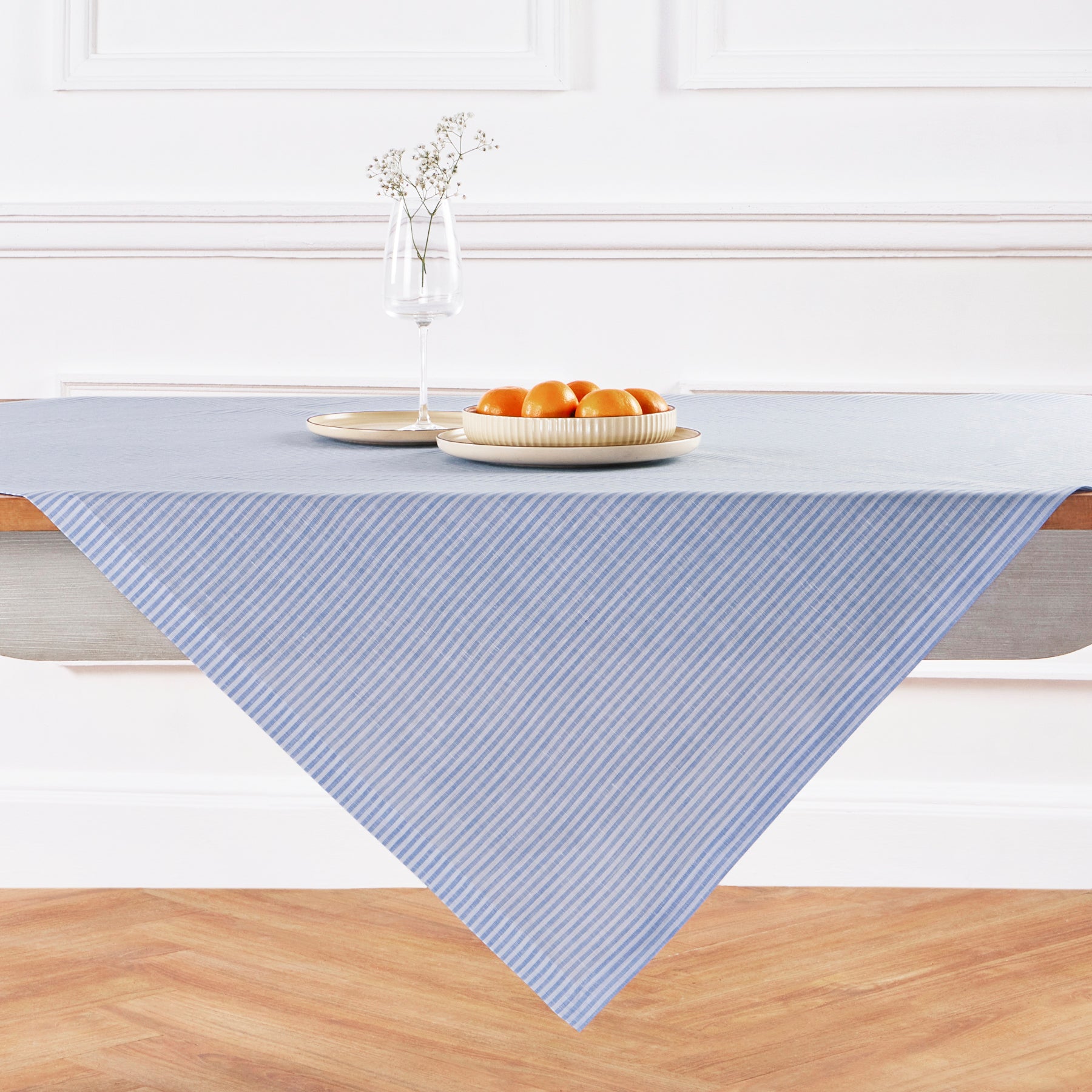 Narrow Stripe Table Throw