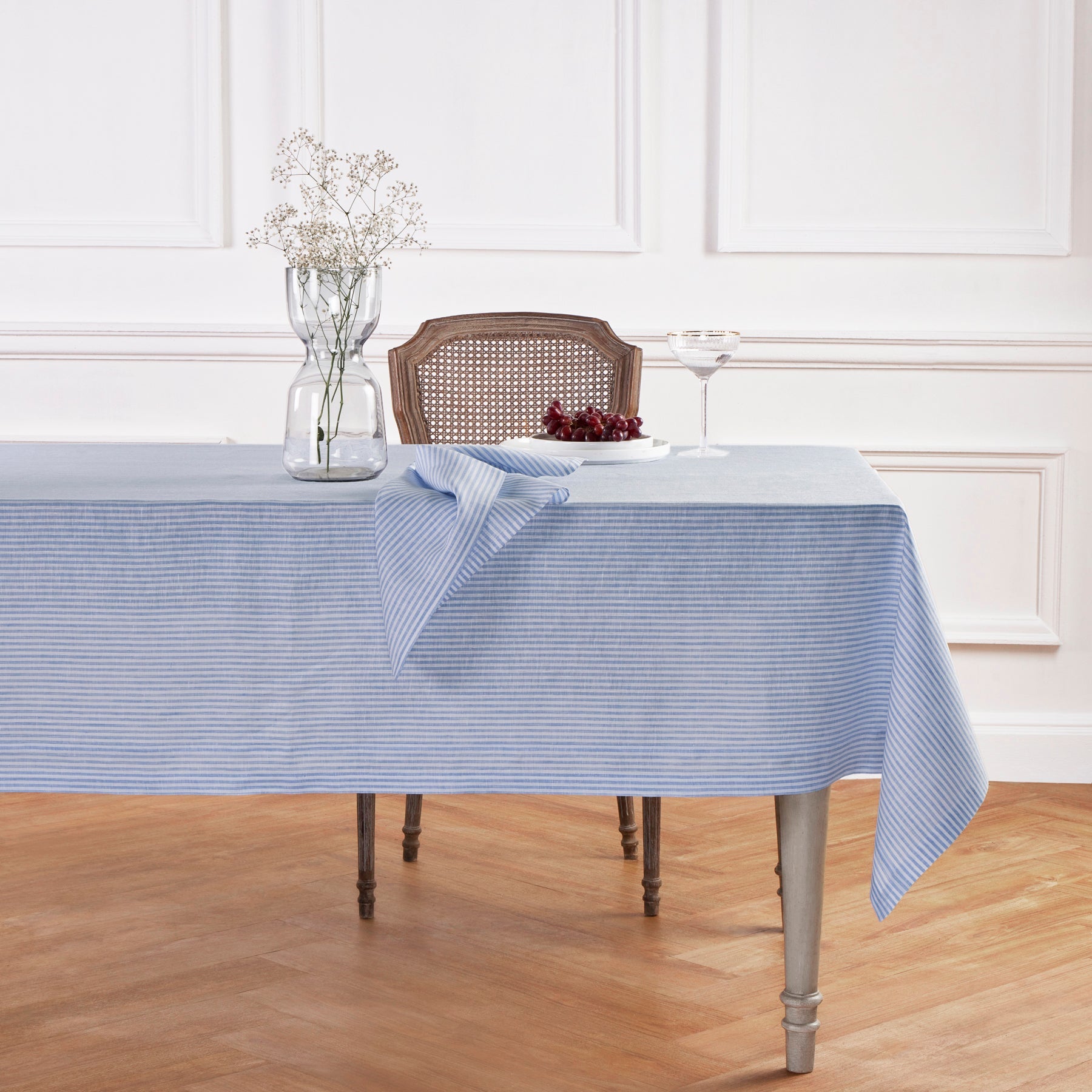 Narrow Stripe Tablecloth