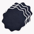 Giselle Scallop Edge Placemats, Set of 4