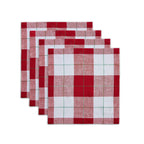 Very Merry Plaid Square Placemats, Set of 4
