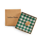 Morgan Check Round Tablecloth