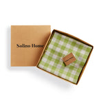 Morgan Check Round Tablecloth