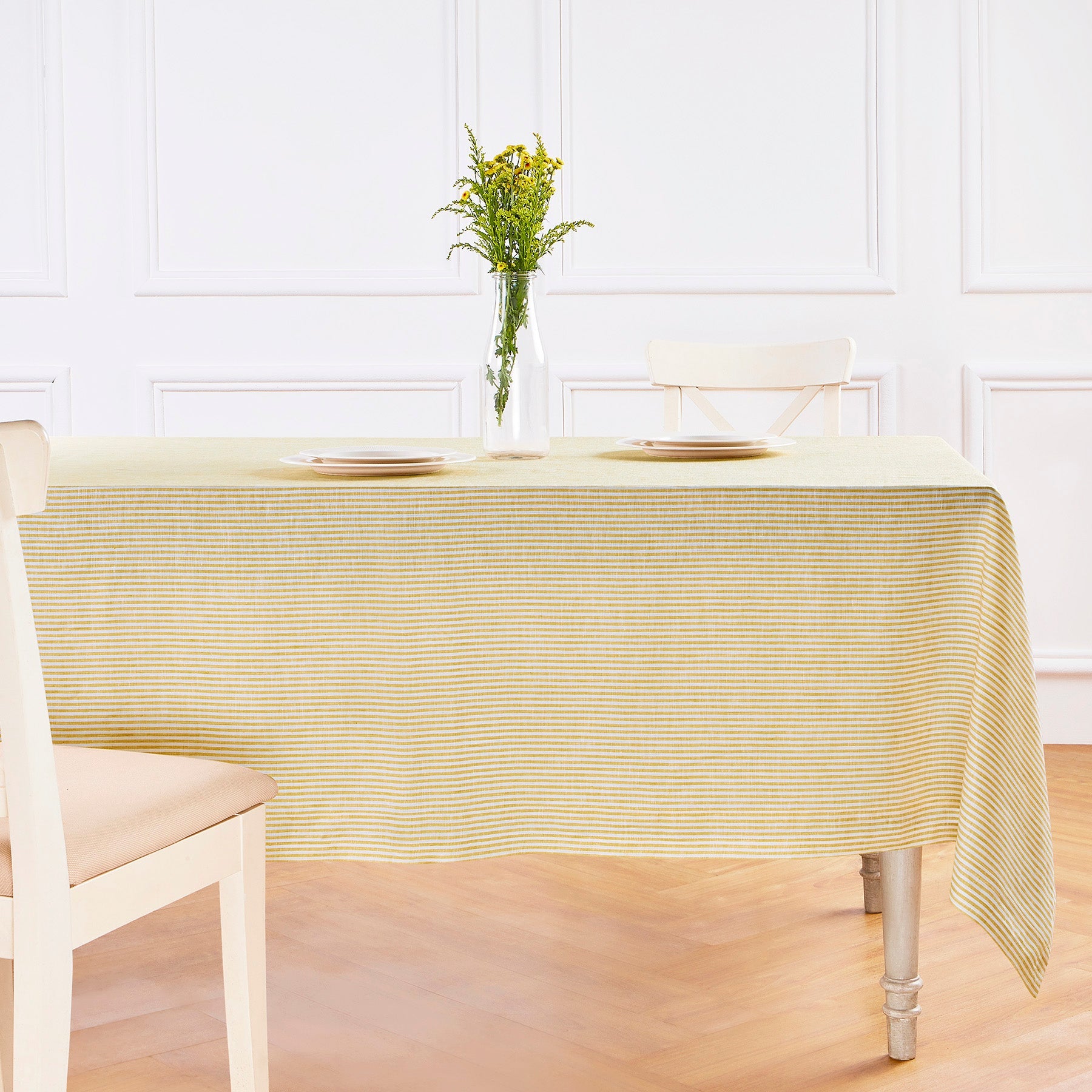 Narrow Stripe Tablecloth