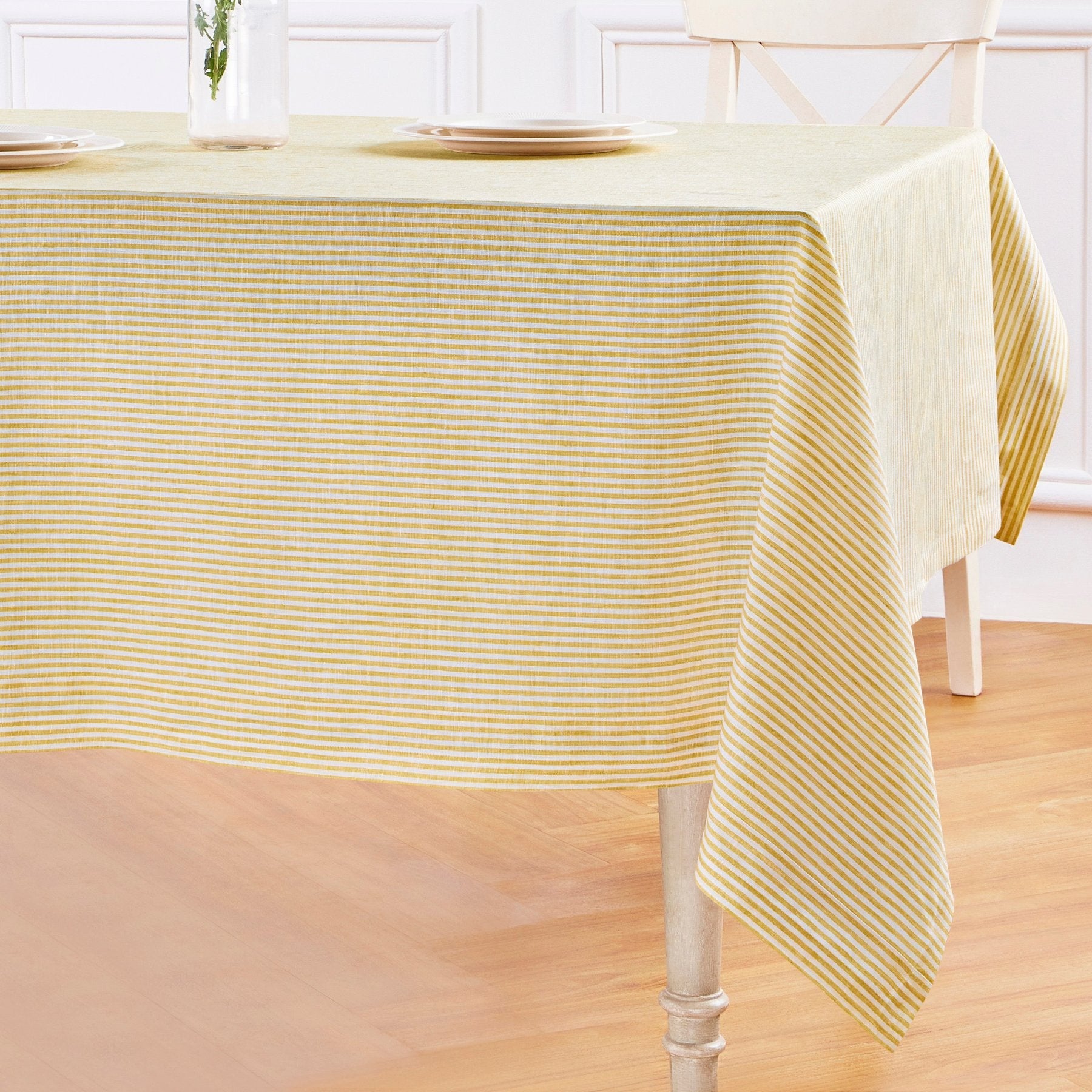 Narrow Stripe Tablecloth