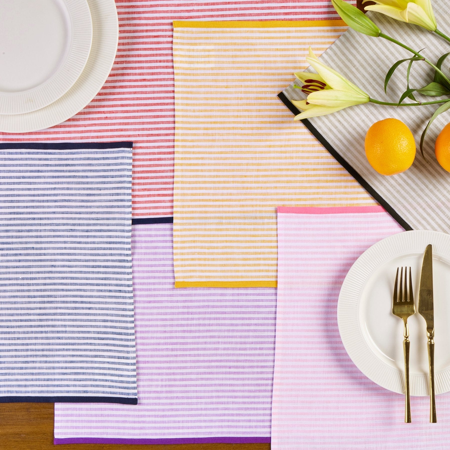 Carmine Placemats, Set of 4