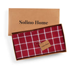Windowpane Table Throw