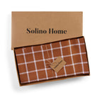 Windowpane Table Throw