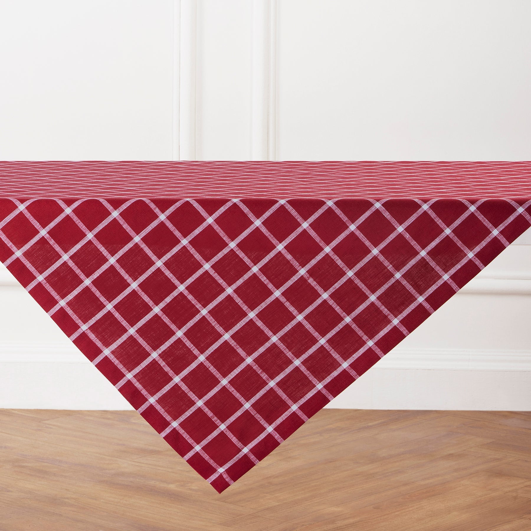 Windowpane Table Throw