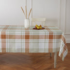Fall Harvest Plaid Tablecloth