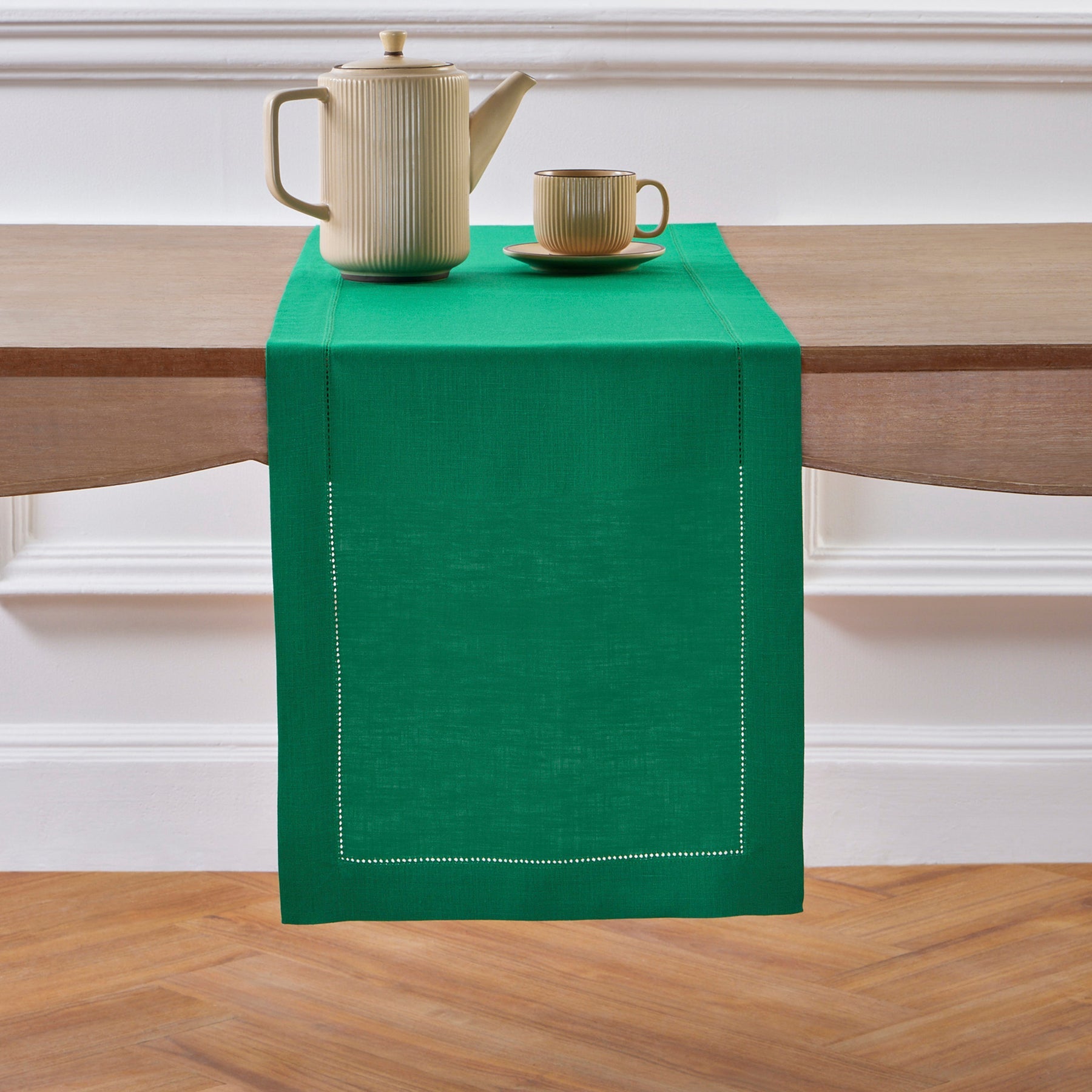 Classic Hemstitch Table Runner