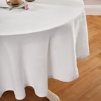 Sonoma Hemstitch Round Tablecloth