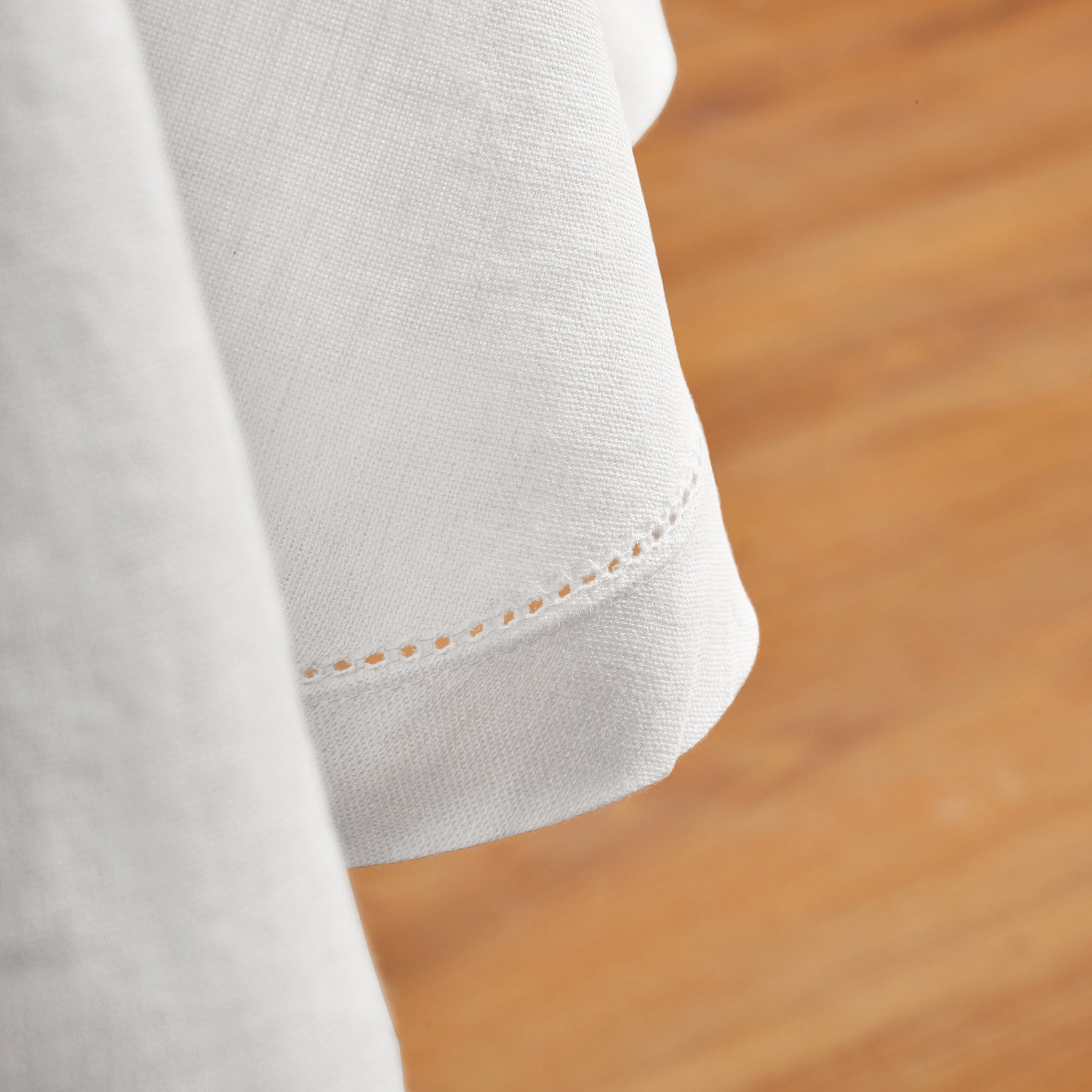 Sonoma Hemstitch Round Tablecloth