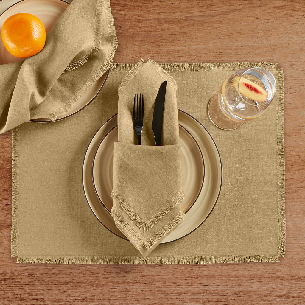 Fringe Placemats, Set of 4