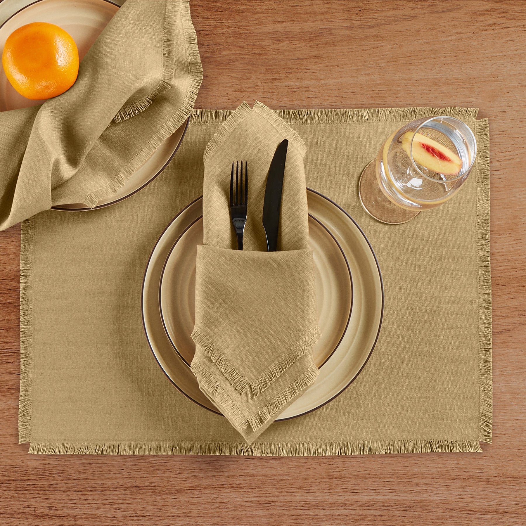 Fringe Placemats, Set of 4