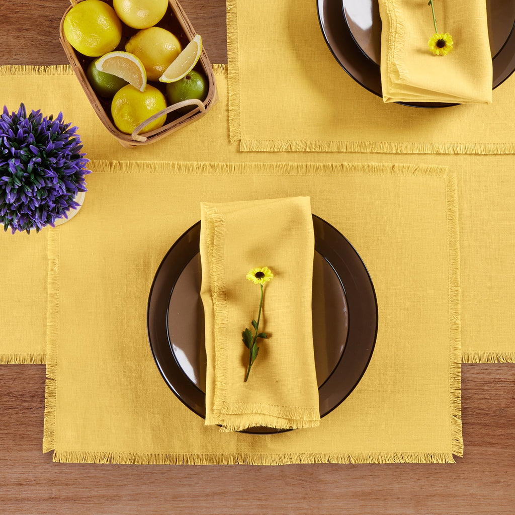 Fringe Placemats, Set of 4