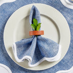 Giselle Scallop Edge Napkins, Set of 4